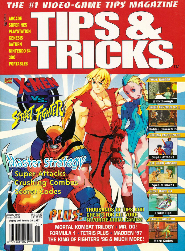 Tips & Tricks Issue 023 (January 1997) cover